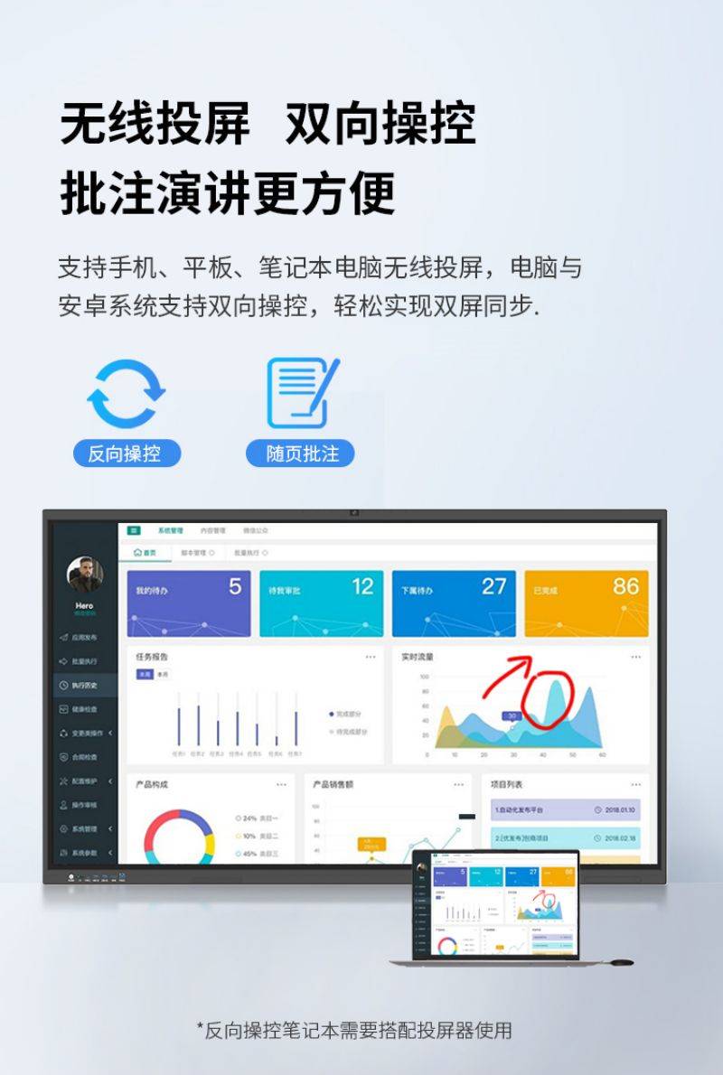 智能會(huì)議平板教學(xué)會(huì)議一體機(jī)廠家批發(fā)-05