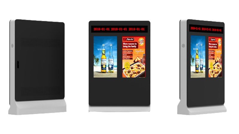 49寸雙屏戶外廣告機一體機-01
