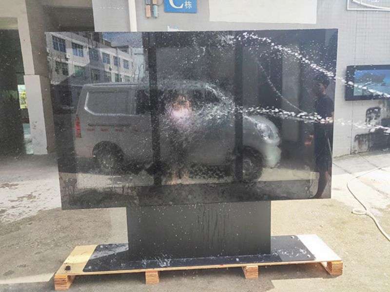 49寸戶外電子閱報欄液晶多屏廣告機(jī)-05