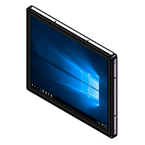 嵌入式工業(yè)觸摸顯示屏 IP級(jí)防塵防水Windows工業(yè)級(jí)嵌入式工控平板一體機(jī)