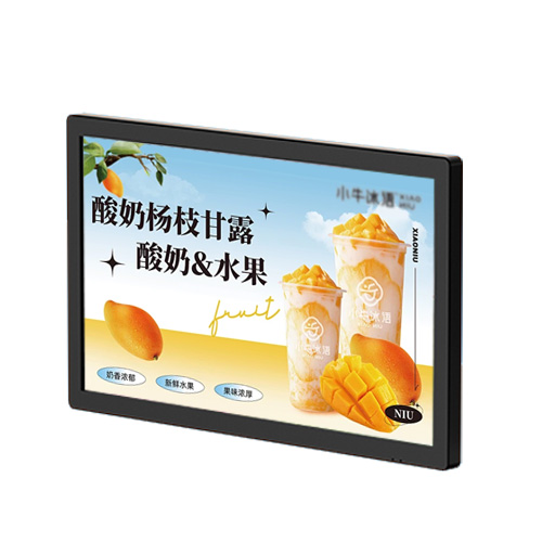 18.5寸單機版掛式廣告機室內(nèi)貼墻遠(yuǎn)程信息發(fā)布安卓廣告機生產(chǎn)廠家