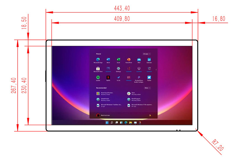 Windows電容廣告查詢機(jī)廠家