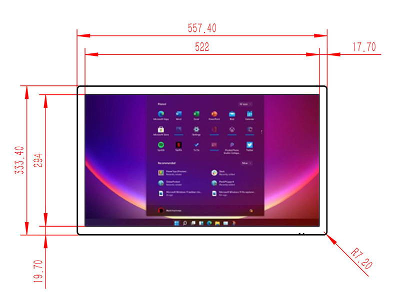 Windows電容觸摸一體機廠家價格