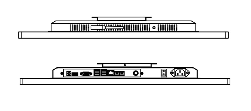 Windows電容廣告查詢機廠家價格