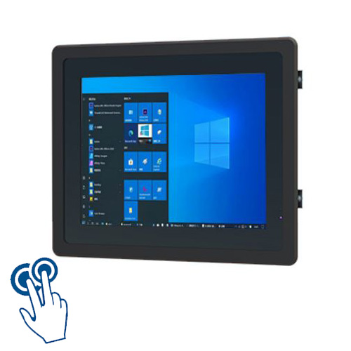 10.4寸外嵌式工業(yè)觸摸一體機 Windows 數(shù)控機床操控電容屏工控機