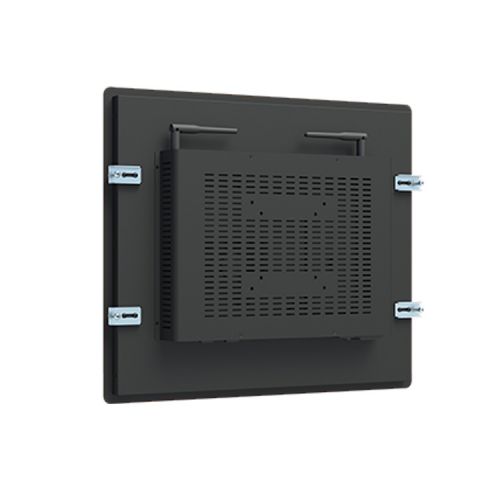 19寸工業(yè)工控顯示器IP65防水防塵電容觸摸嵌入全封閉工控一體機(jī)
