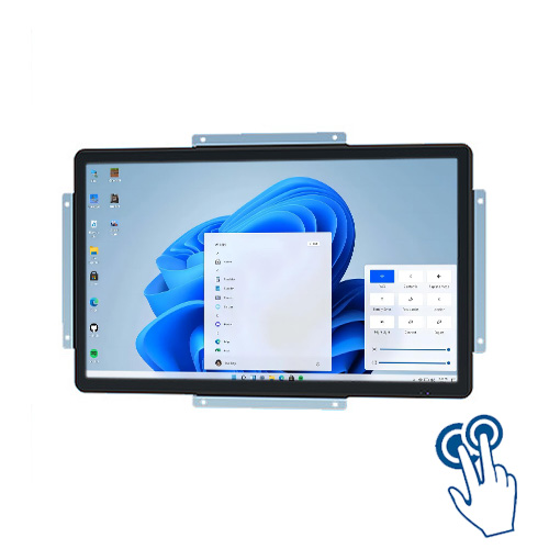 21.5寸內(nèi)嵌式工控一體機(jī)IP65防塵防水電容觸摸工業(yè)顯示器Windows系統(tǒng)