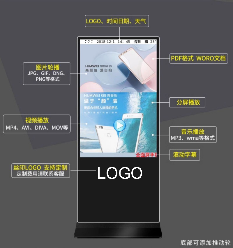 液晶數(shù)字廣告機(jī)