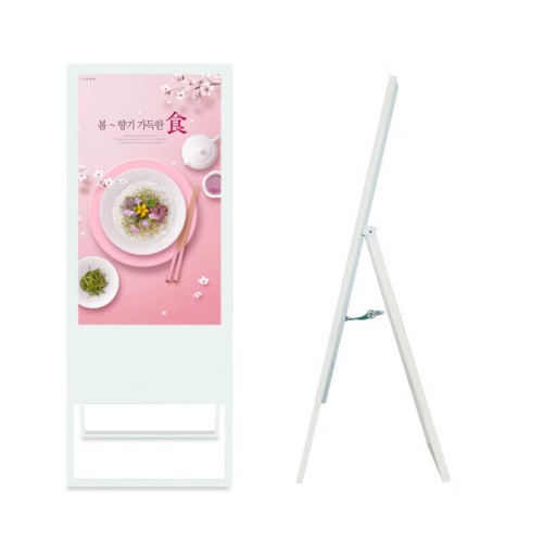 智能水牌廣告機數(shù)字標牌可移動32寸液晶屏室內(nèi)立式廣告機商用顯示