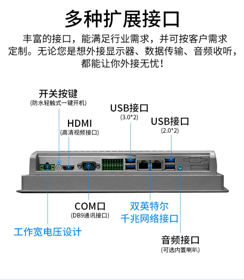 工控一體機 觸摸屏