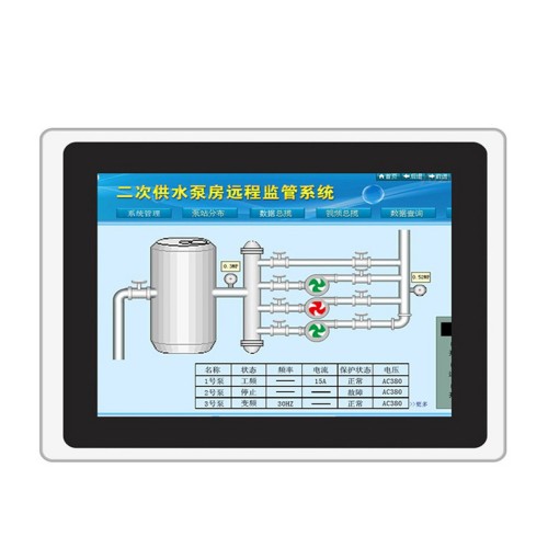 嵌入式安卓工控一體機(jī)電容觸摸屏顯示器全封閉linux工業(yè)平板電腦