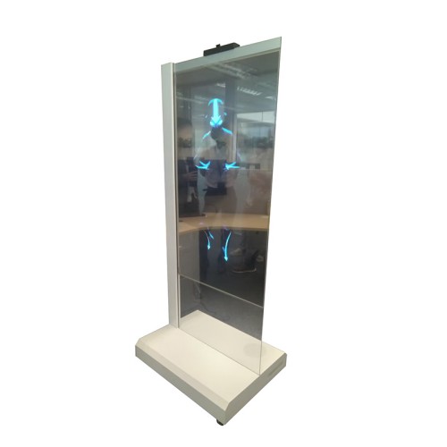 55寸智能移動AI數(shù)字人機(jī)一體機(jī)3D虛擬人機(jī)交互屏