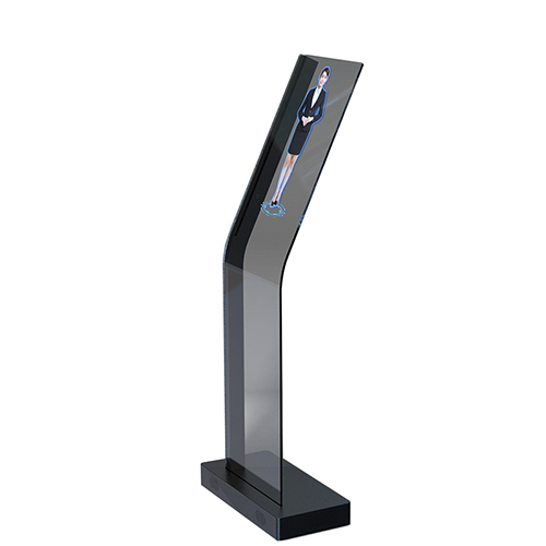 55英寸安卓Wifi網(wǎng)絡(luò)透明玻璃Oled觸摸屏AI數(shù)字人顯示器